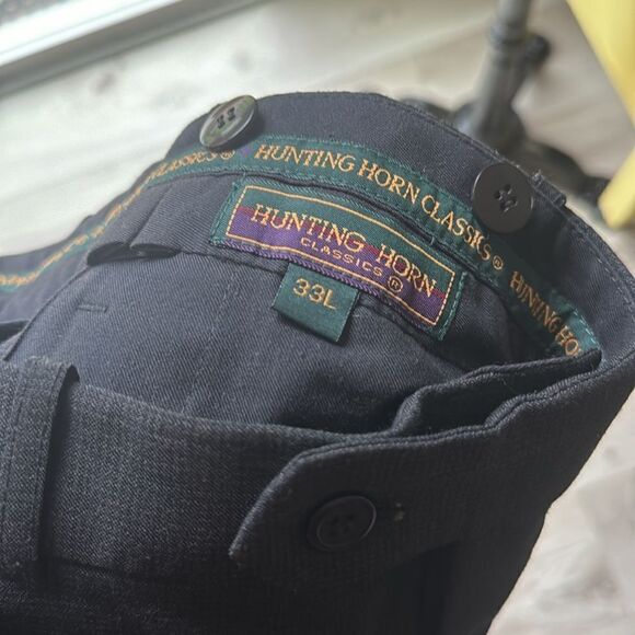 Hunting Horn Classic Fit Pants Trousers, Gray, 33L Long - Picture 5 of 5